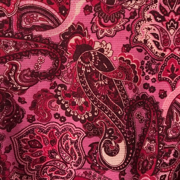 IZOD Sheer Blouse w/ cinched waist - Picture 5 of 5